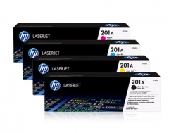 惠普(HP)CF400A 201A 原装硒鼓(适用M252N 252dw 277N 277DW) CF400A-CF403A硒鼓四色套装