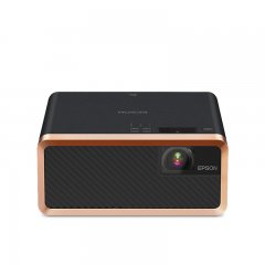 爱普生 Epson EF-100B 激光3LCD智能投影机 2000流明 250万:1对比度 黑金色