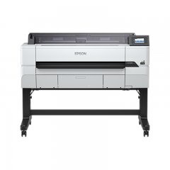 爱普生 SureColor T5480 大幅面彩色喷墨打印机 绘图仪 A0+ 黑色 打印、有线无线网络