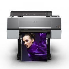 爱普生 SureColor P7080 大幅面打印机绘图面A1+幅面（免费上门安装） 24英寸宽度 黑色