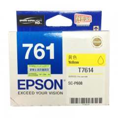 爱普生 T7614 墨盒 黄色 适用于P608